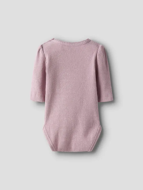 NAME IT Lange mouwen romper - Keepsake Lilac