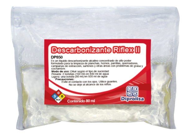 Descarbonizante Riflex PK con 10 sobres