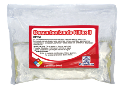 Descarbonizante Riflex PK con 10 sobres
