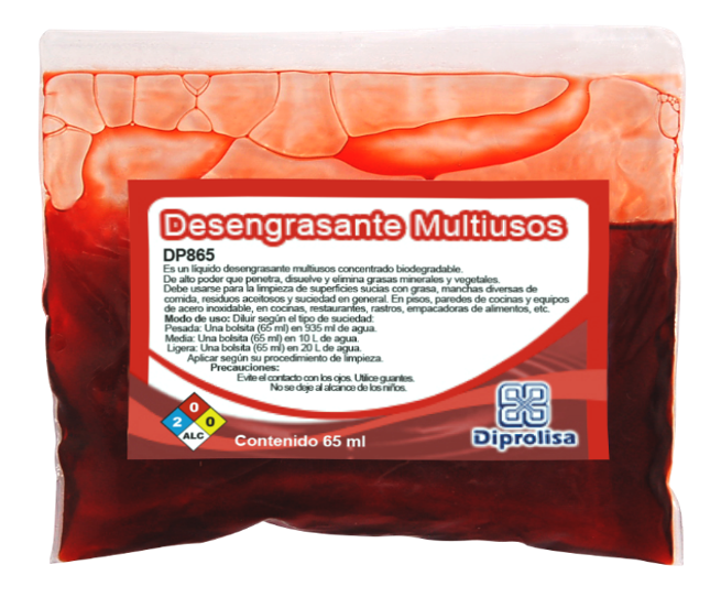 Desengrasante multiusos PK con 10 sobres
