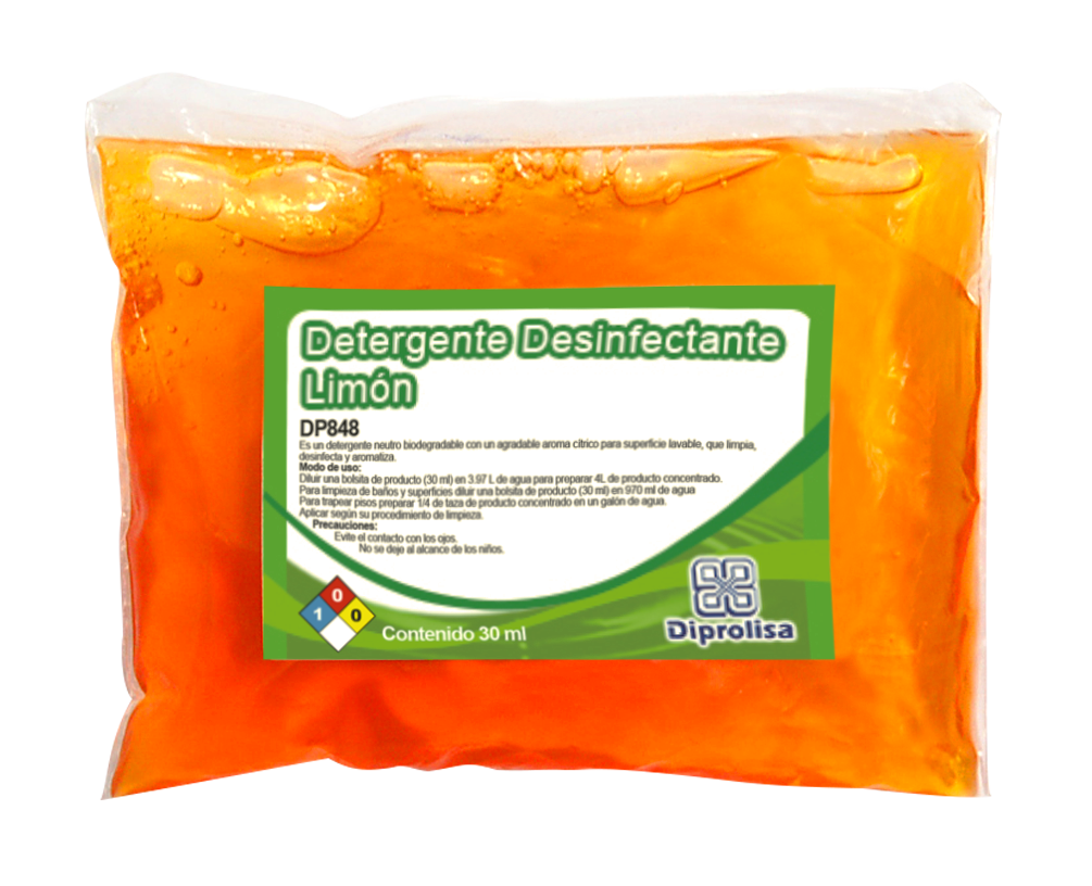 MULTIUSOS GERMICIDA AROMA LIMON PK con 10 sobres