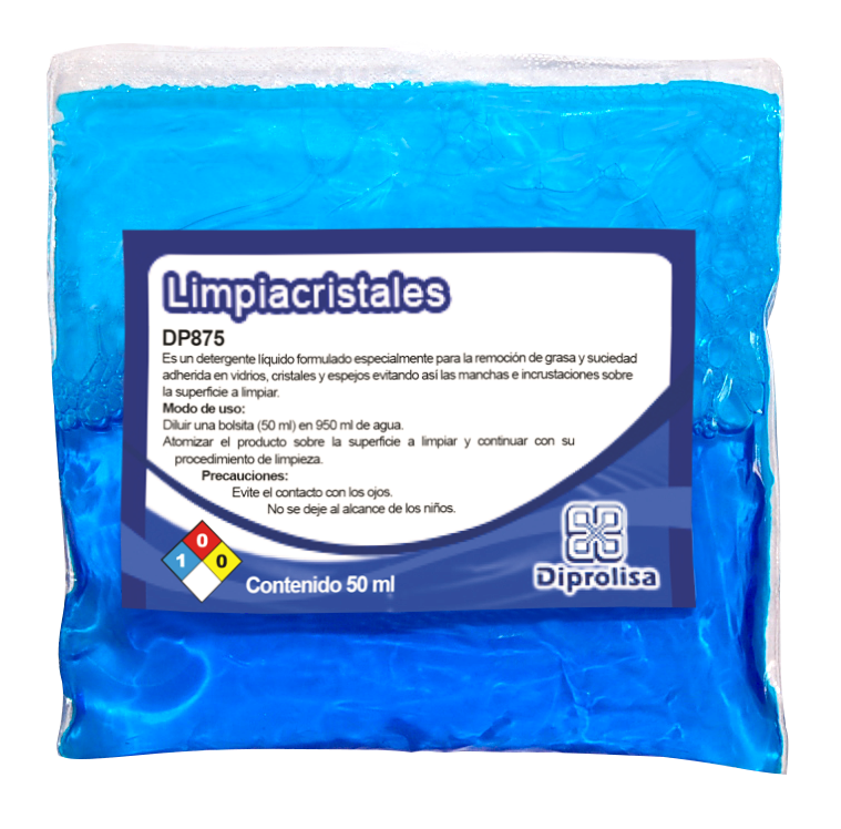 LIMPIAVIDRIOS PK con 10 sobres