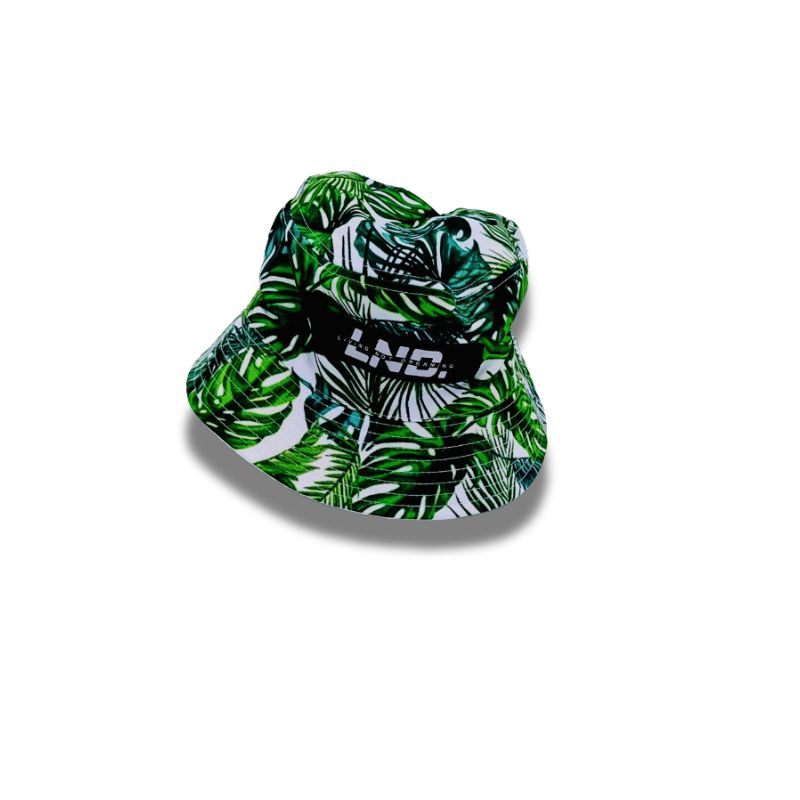 LND Bucket Hat Green Leaf