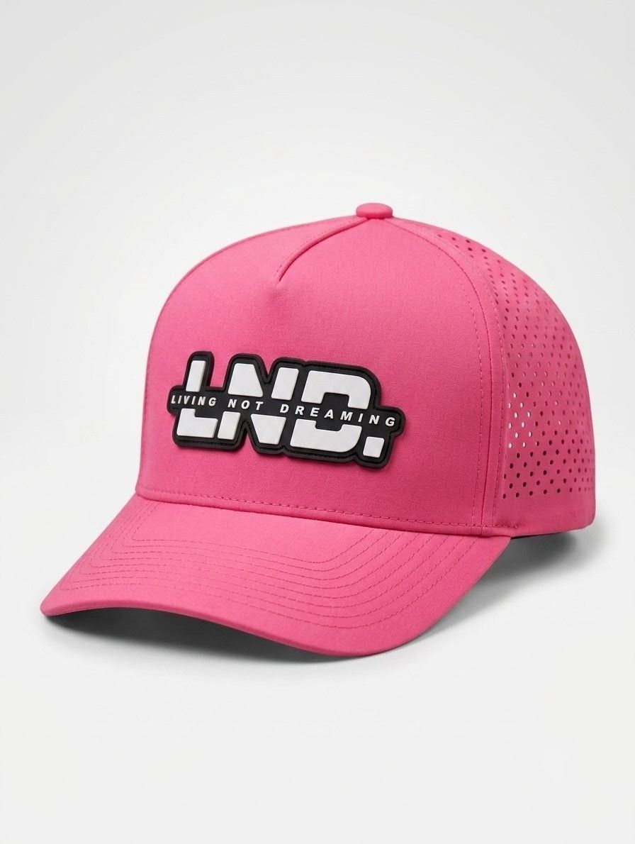 LND QuickDry Snapback Pink