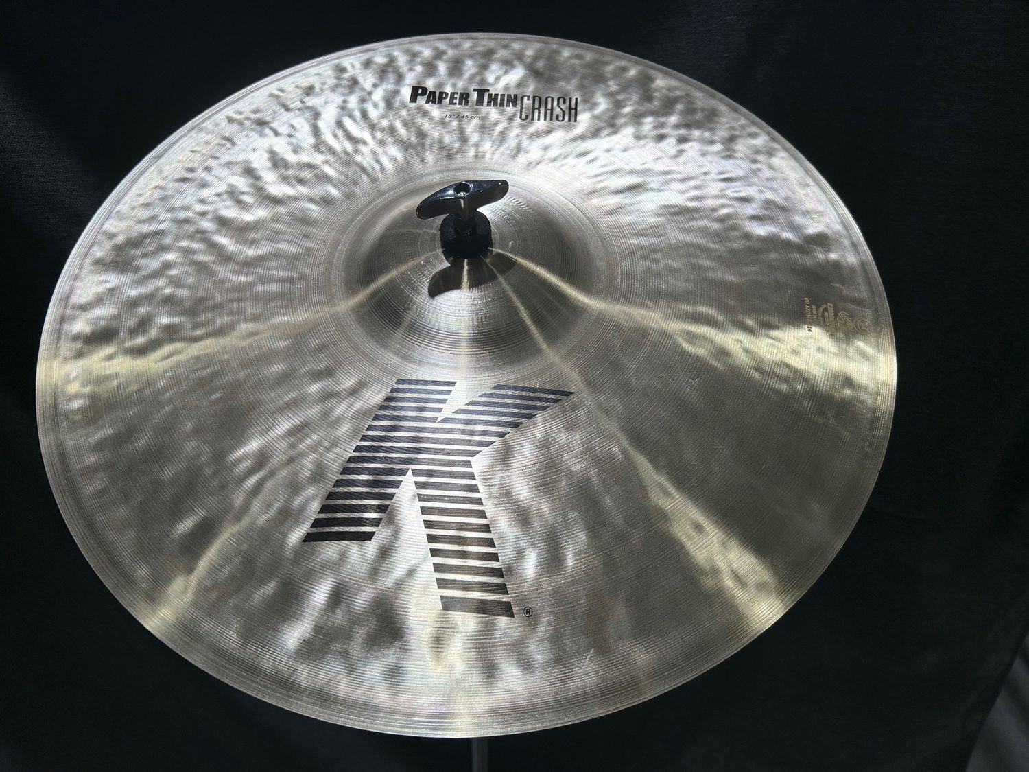 18&quot; K Zildjian Paper Thin Crash, Material: Serial # BD125047114