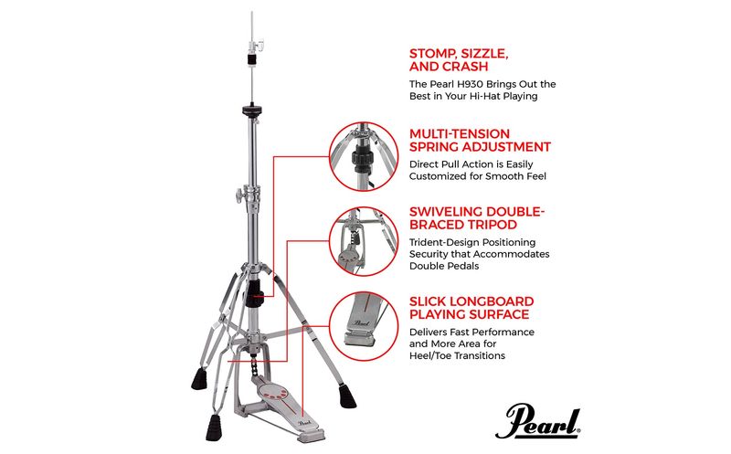 Pearl 930 Series Hi‐hat Stand