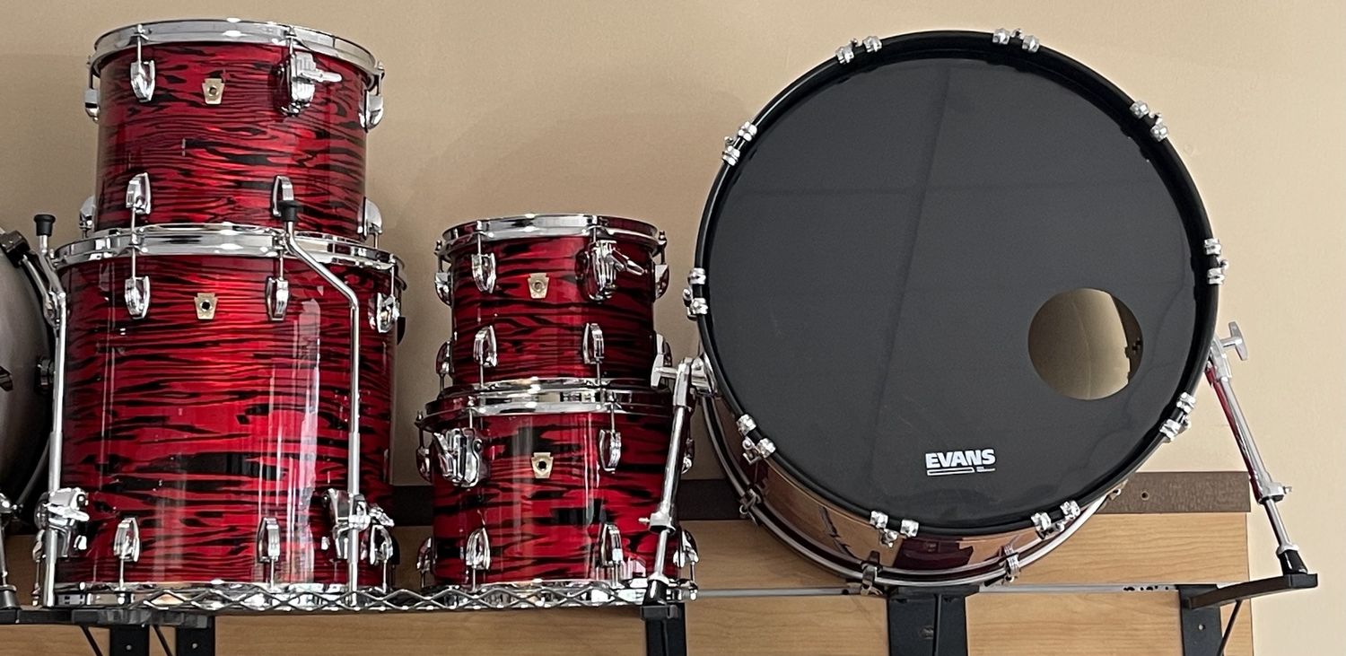 Ludwig Classic Maple Red Swirl