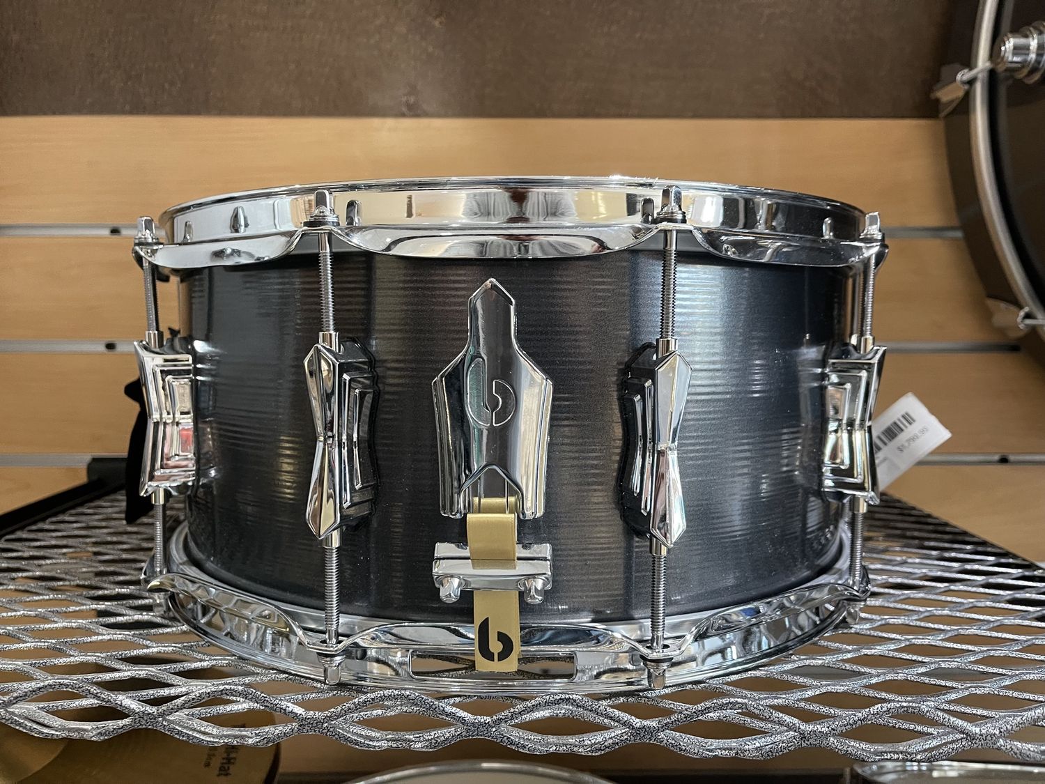 British Drum Talisman 6.5x14&quot; British Spun Steel Snare Drum