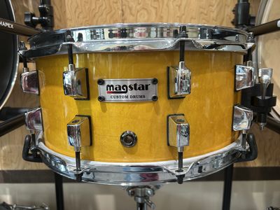 Used Magstar Custom Maple Snare 6-1/2x14&quot; 6-ply