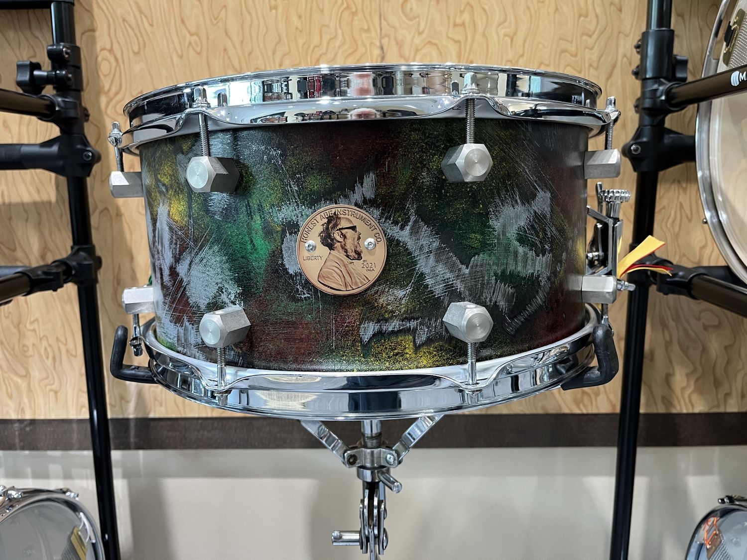 Honest Abe 6mm Iron shell snare drum
