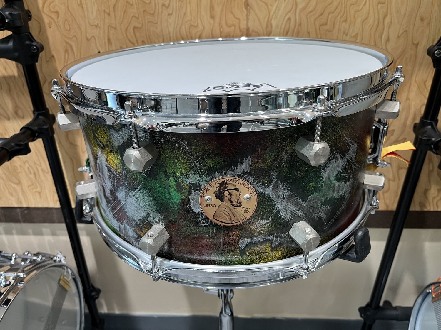 Honest Abe 6mm Iron shell snare drum