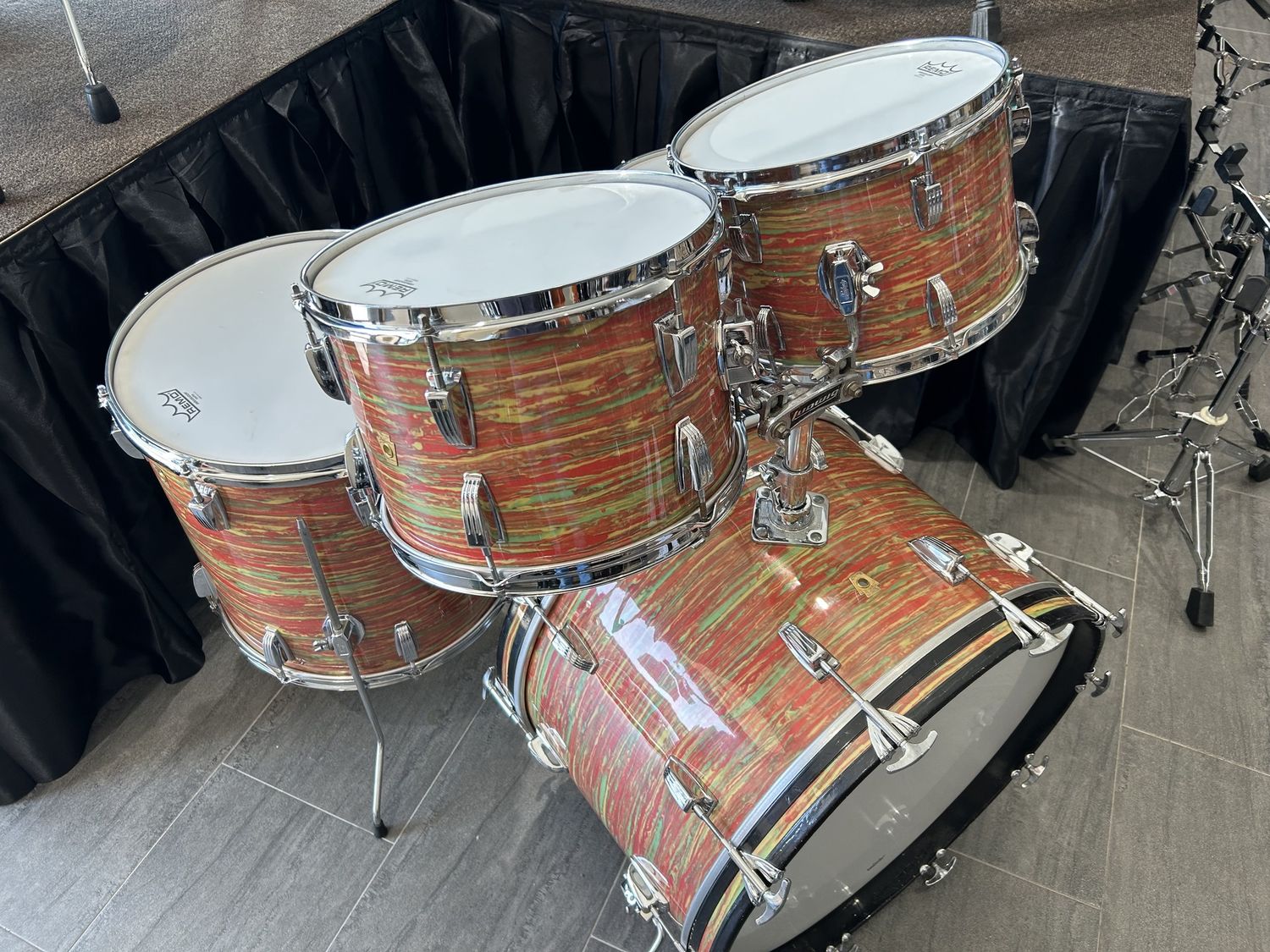 Used Ludwig Mid 60&#39;s Hollywood Citrus Mod Kit