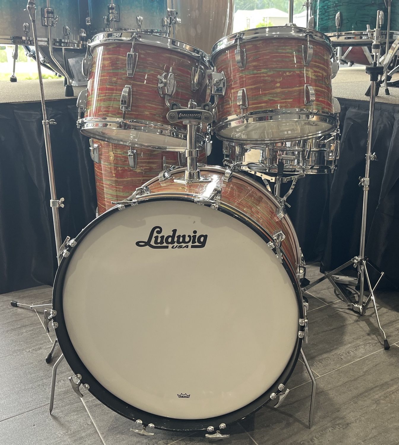 Used Ludwig Mid 60&#39;s Hollywood Citrus Mod Kit
