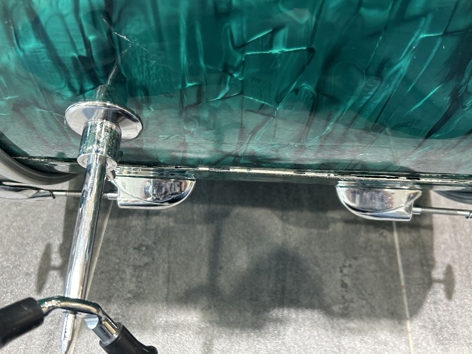 Used Gretsch 3pc Stop Sign Emerald Pearl