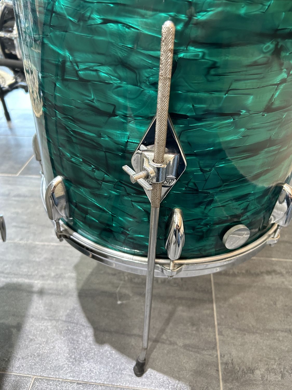Used Gretsch 3pc Stop Sign Emerald Pearl