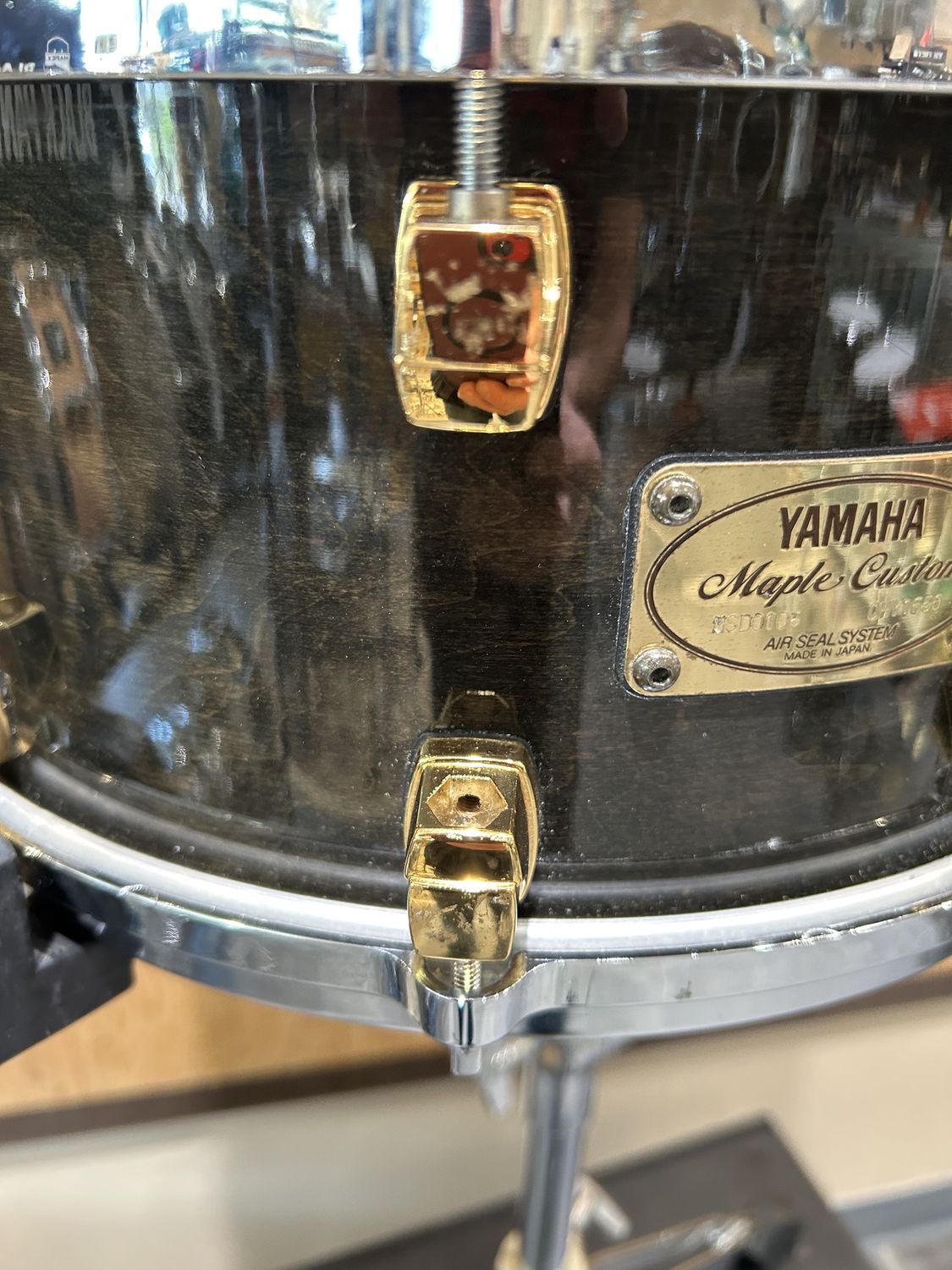 Used Yamaha 1990&#39;s Maple Custom Snare MIJ