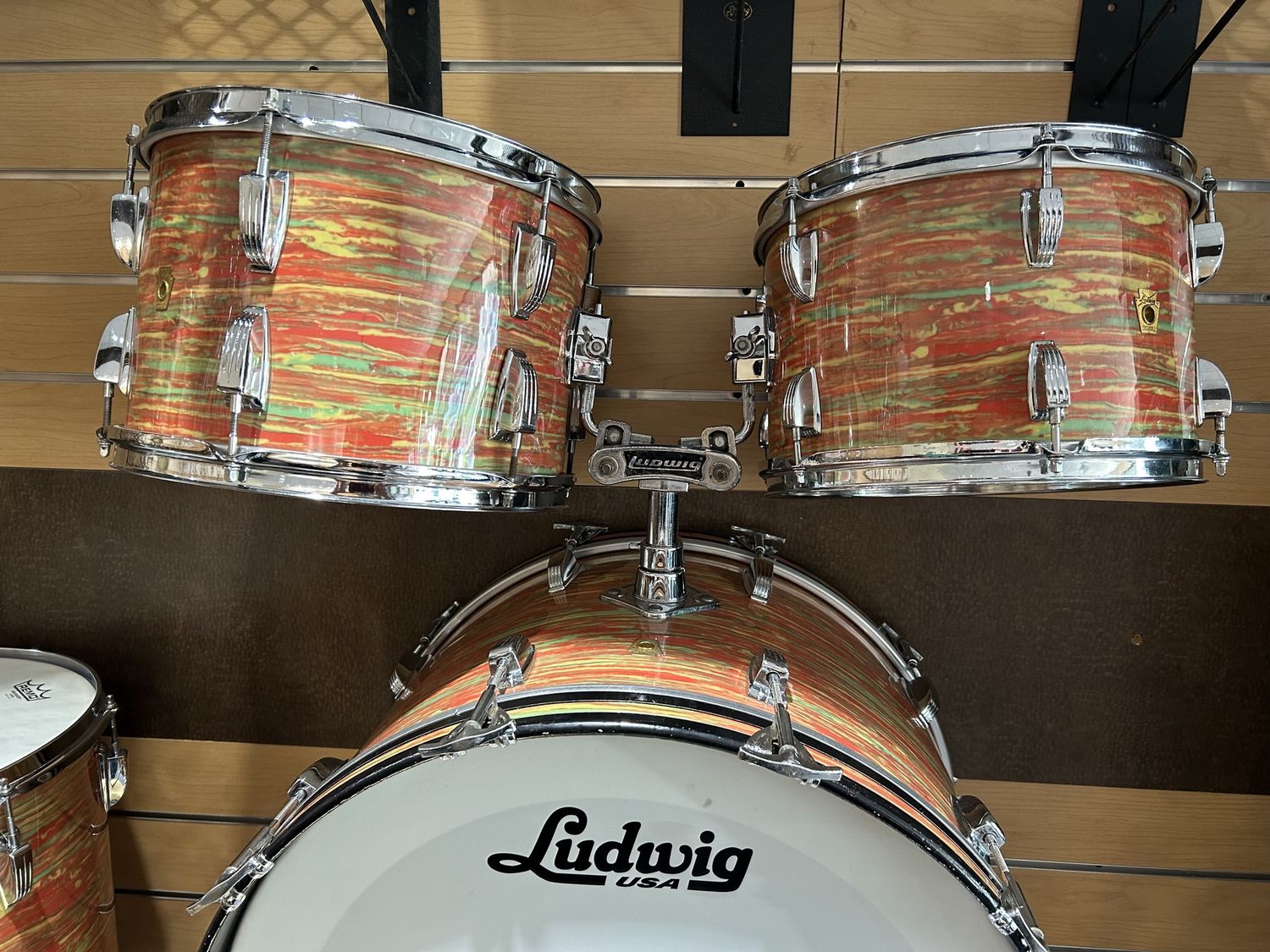 Used Ludwig Mid 60&#39;s Hollywood Citrus Mod Kit