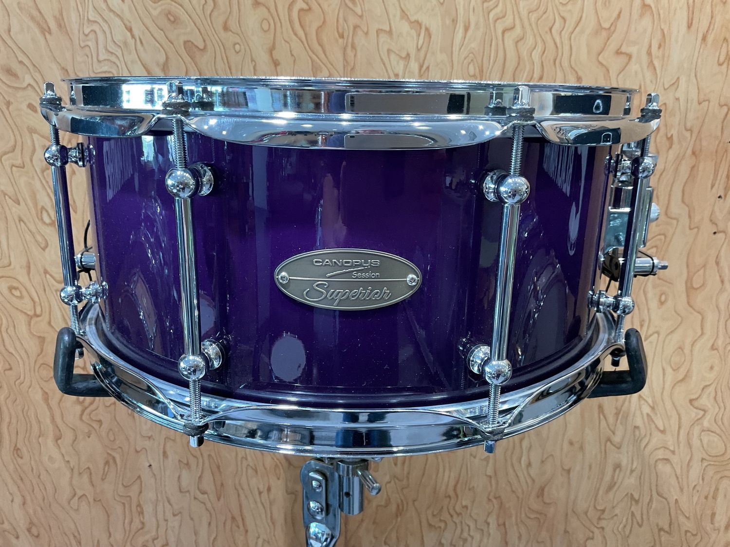 Canopus Session Superior 6-1/2X14&quot; Snare Drum Purple Fade Lacquer