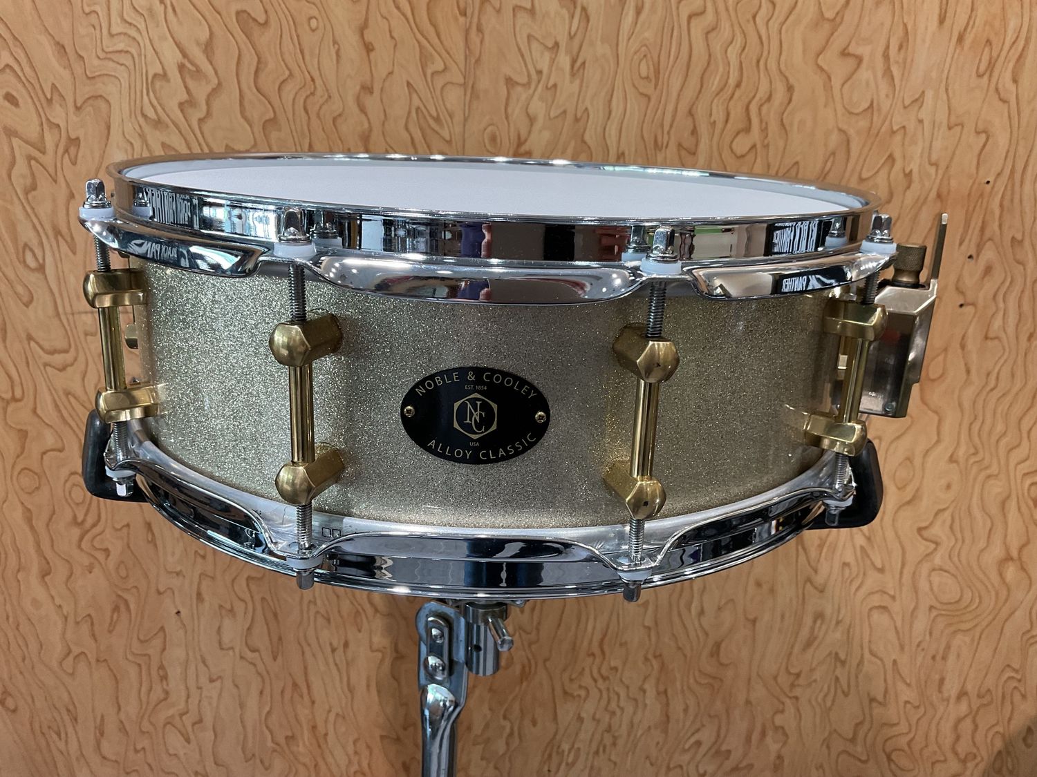 Noble &amp; Cooley Alloy Classic 4.75 x14&quot; Desert Sparkle Lacquer Snare Drum