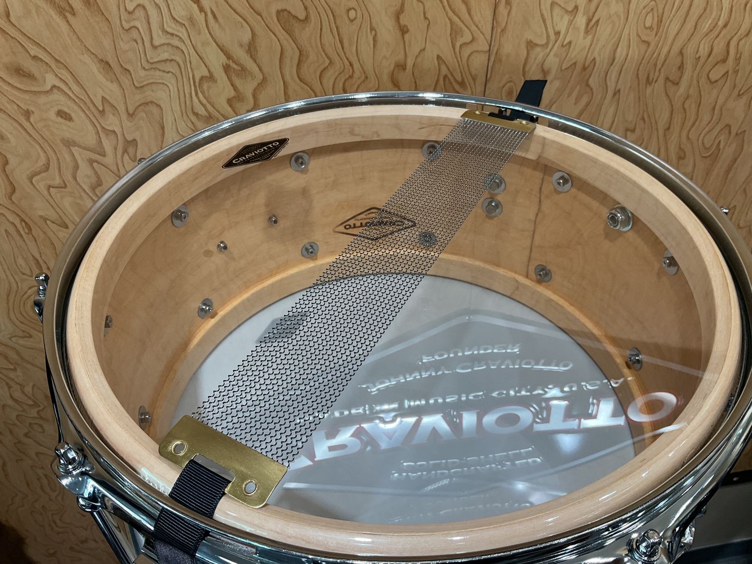 Craviotto 6.5 x14&quot; Solid Maple Shell Snare Drum