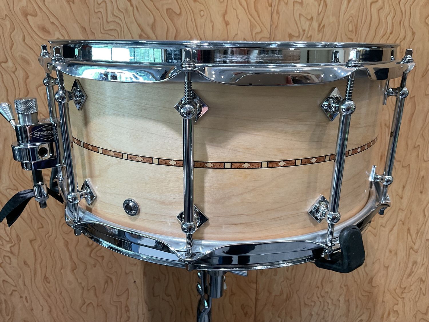 Craviotto 6.5 x14&quot; Solid Maple Shell Snare Drum