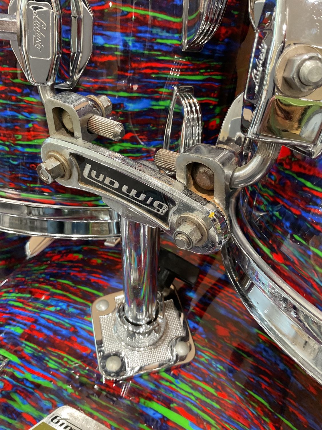 Used 1970’s Ludwig 1970s Classic Maple Hollywood 5 pc Drum Set