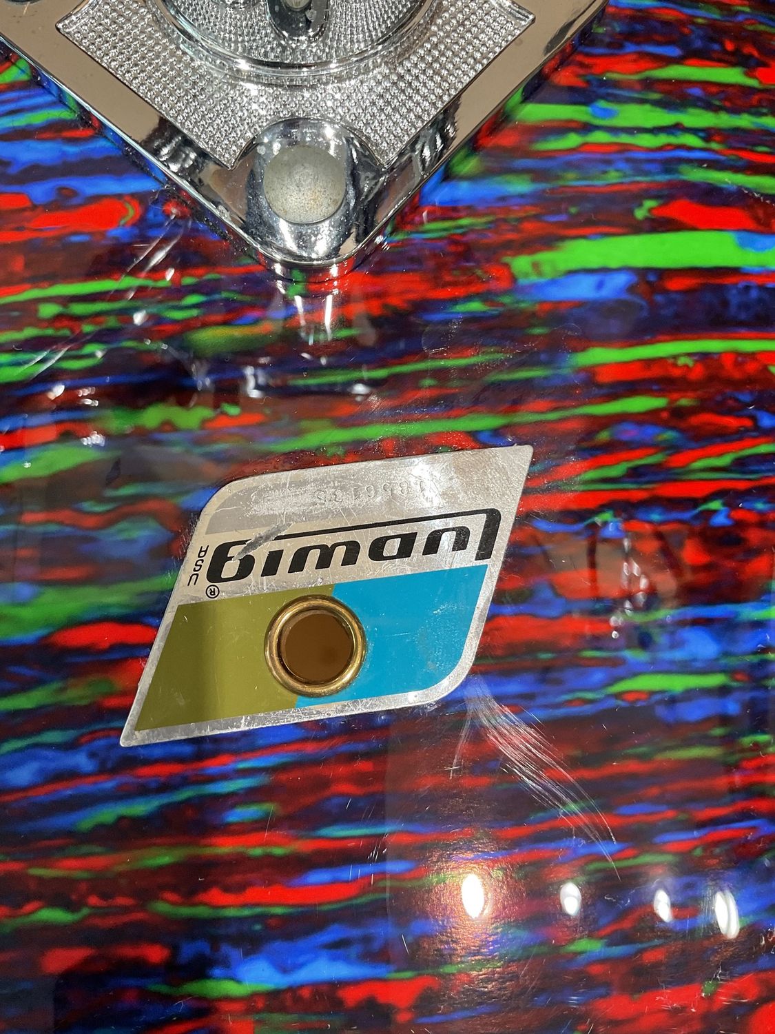 Used 1970’s Ludwig 1970s Classic Maple Hollywood 5 pc Drum Set