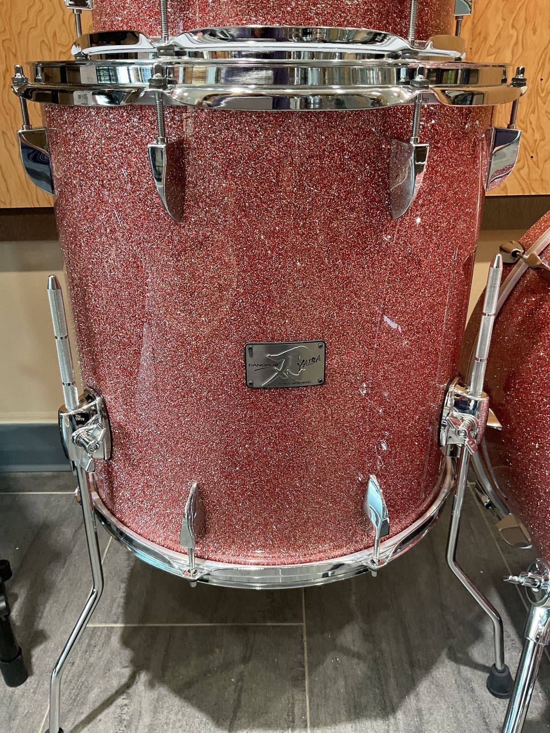 Canopus Yaiba2 Groove Kit Rose Sparkle Lacquer