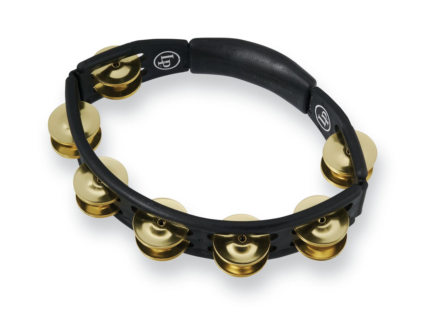 CYCLOPS HANDHELD TAMBOURINE BLACK BRASS