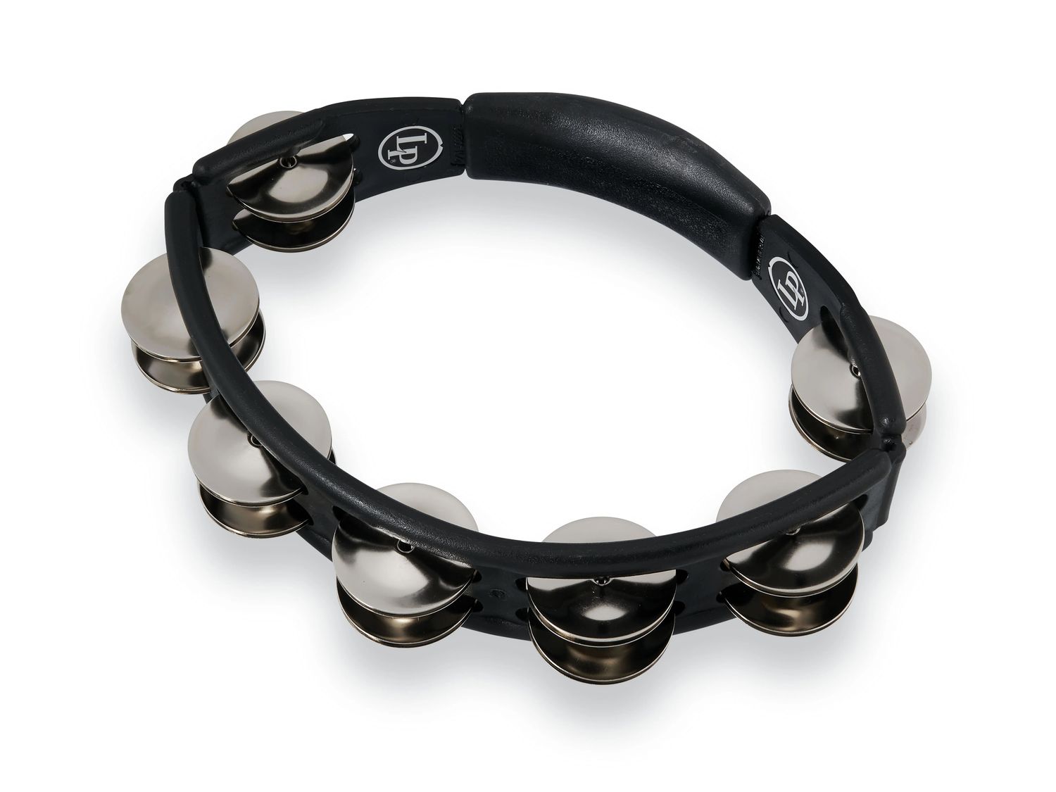 CYCLOPS HANDHELD TAMBOURINE BLACK STEEL