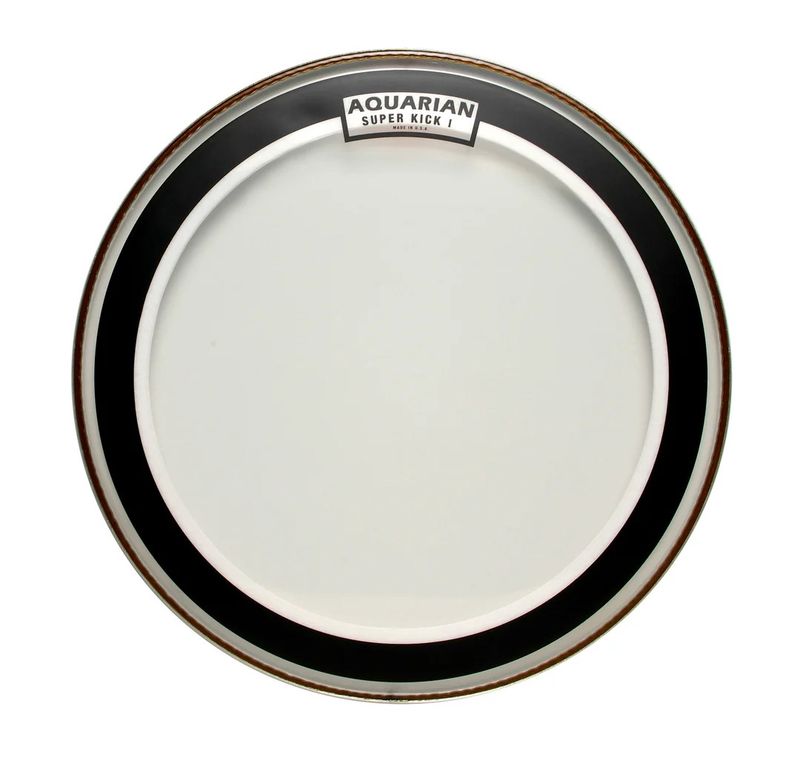 18" Superkick I, Clear 10mil Single Ply Bass Drumhead with Floating SK Muffle Ring