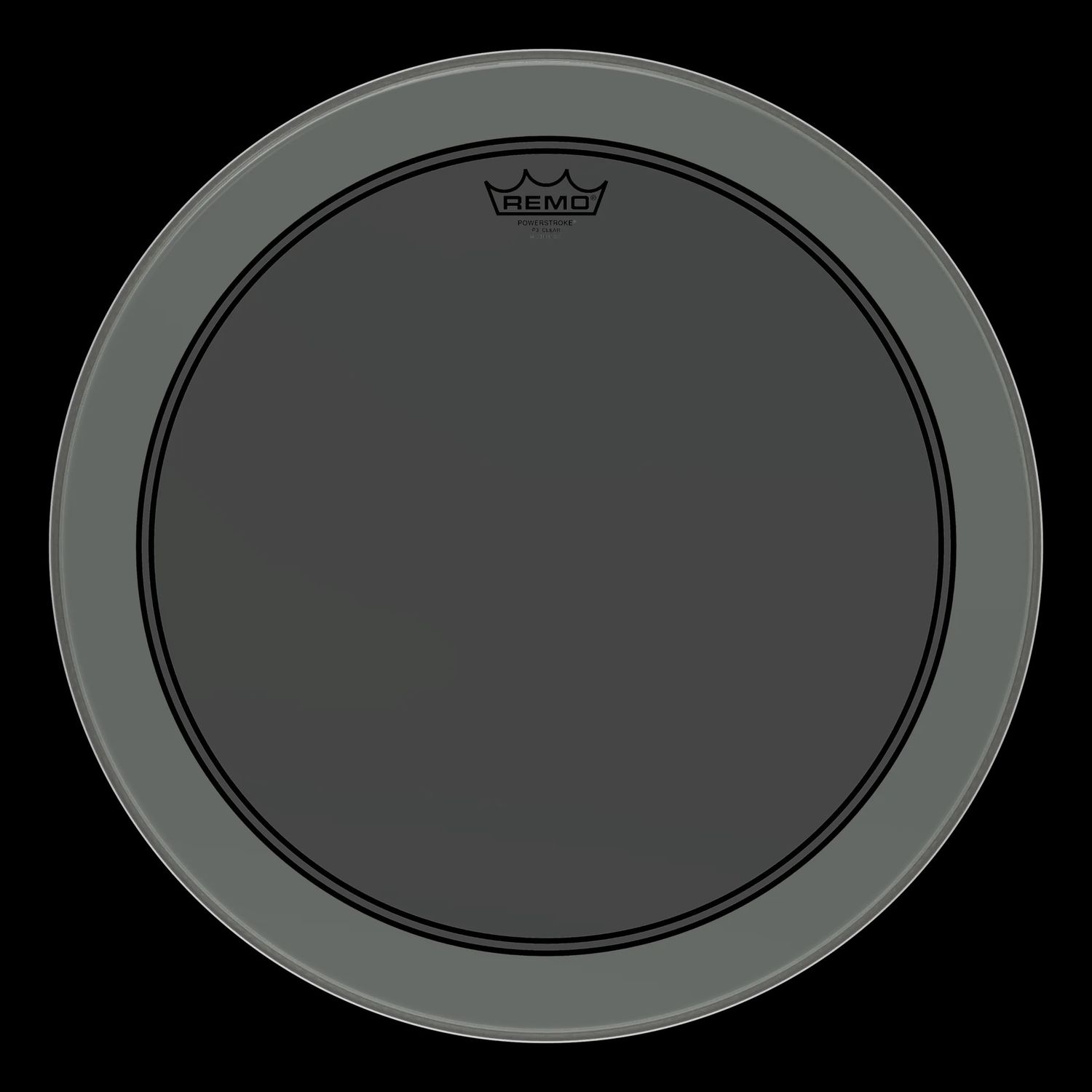 Bass, POWERSTROKE® 3, Clear, 18&quot; Diameter, 2-1/2&quot; Impact Patch