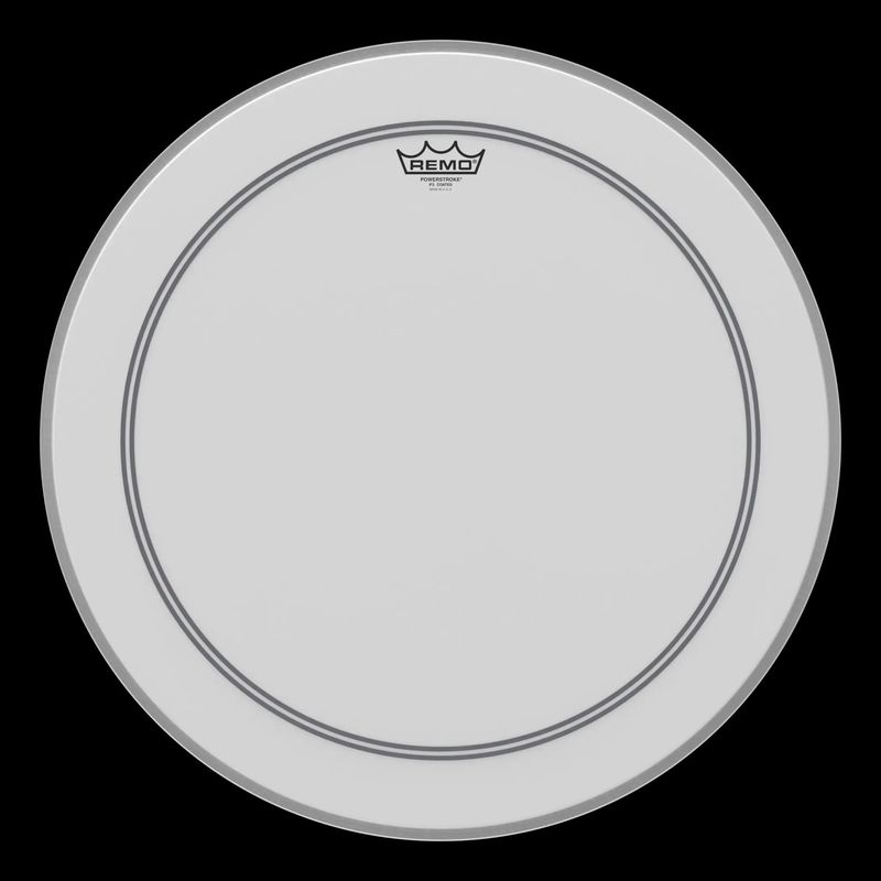 Bass, POWERSTROKE® 3, Coated, 20" Diameter, 2-1/2" Impact Patch