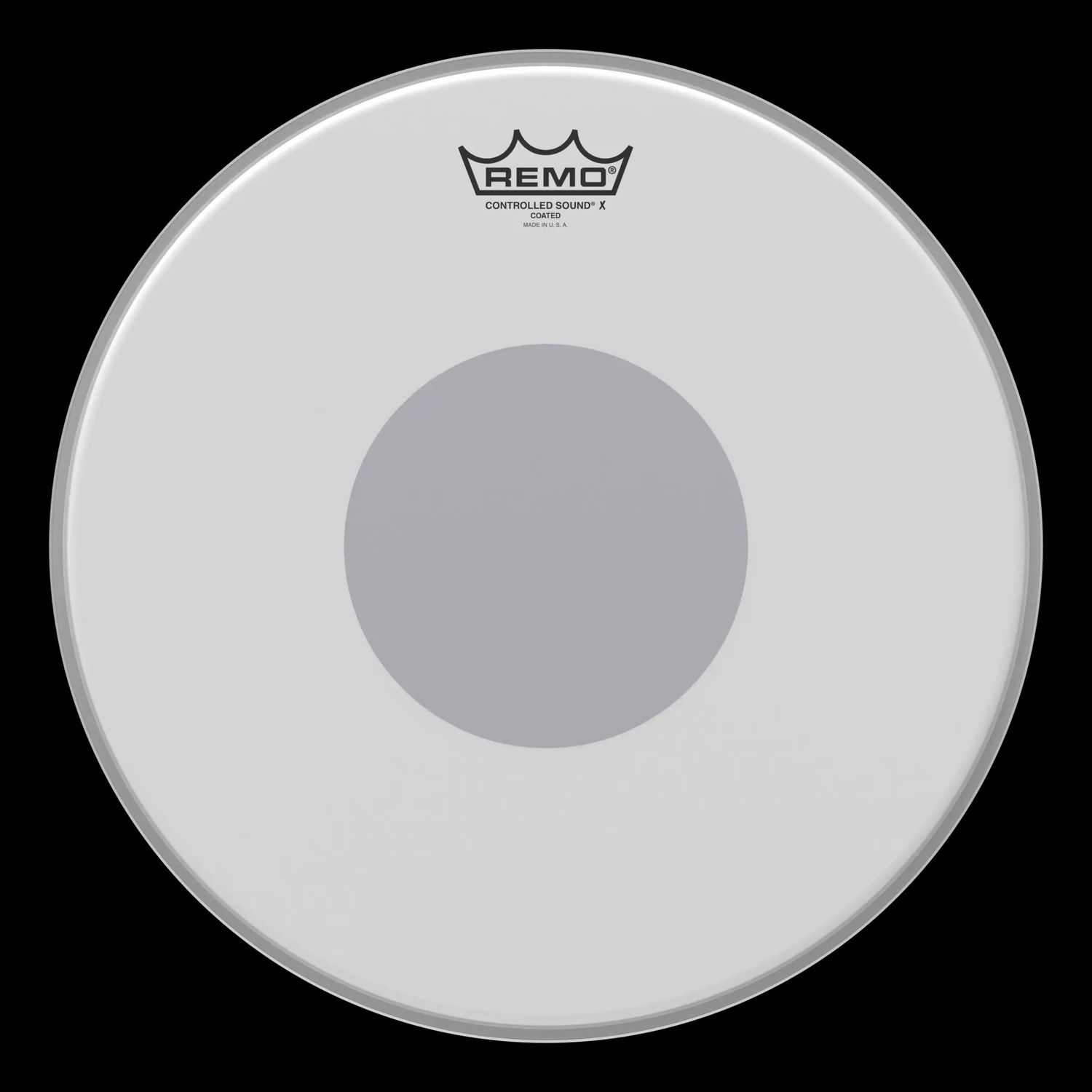 Batter, CONTROLLED SOUND® X, Coated, 13&quot; Diameter, BLACK DOT™ On Bottom