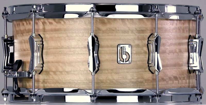 British Drum Maverick Maple Snare Drum