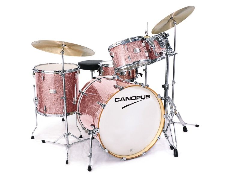 Canopus Yaiba2 Groove Kit Rose Sparkle Lacquer