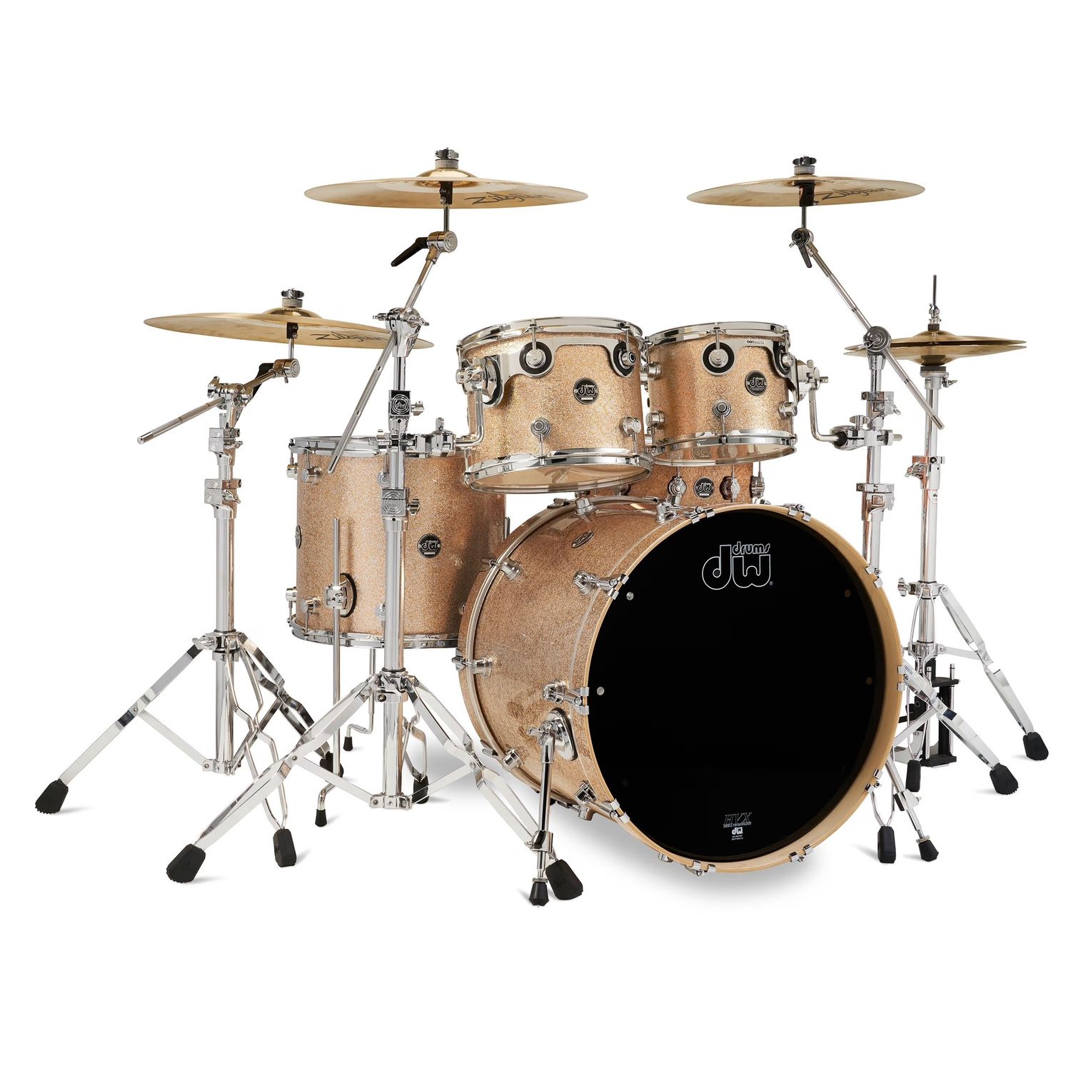 Performance 4pc Kit, Bermuda Sparkle Chrom hdw