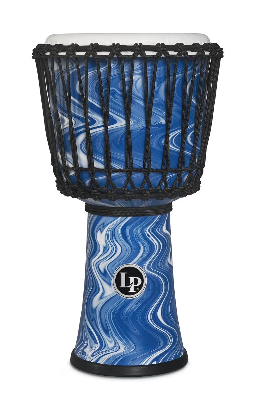 LP WORLD 10 IN ROPE CIRC DJEMBE BL MARBL