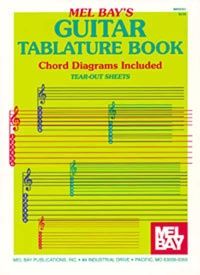 Mel Bay Guitar Tablature Book