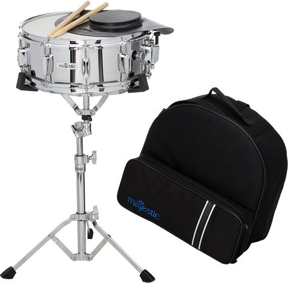 Majestic Snare Drum Kit with Backpack Bag