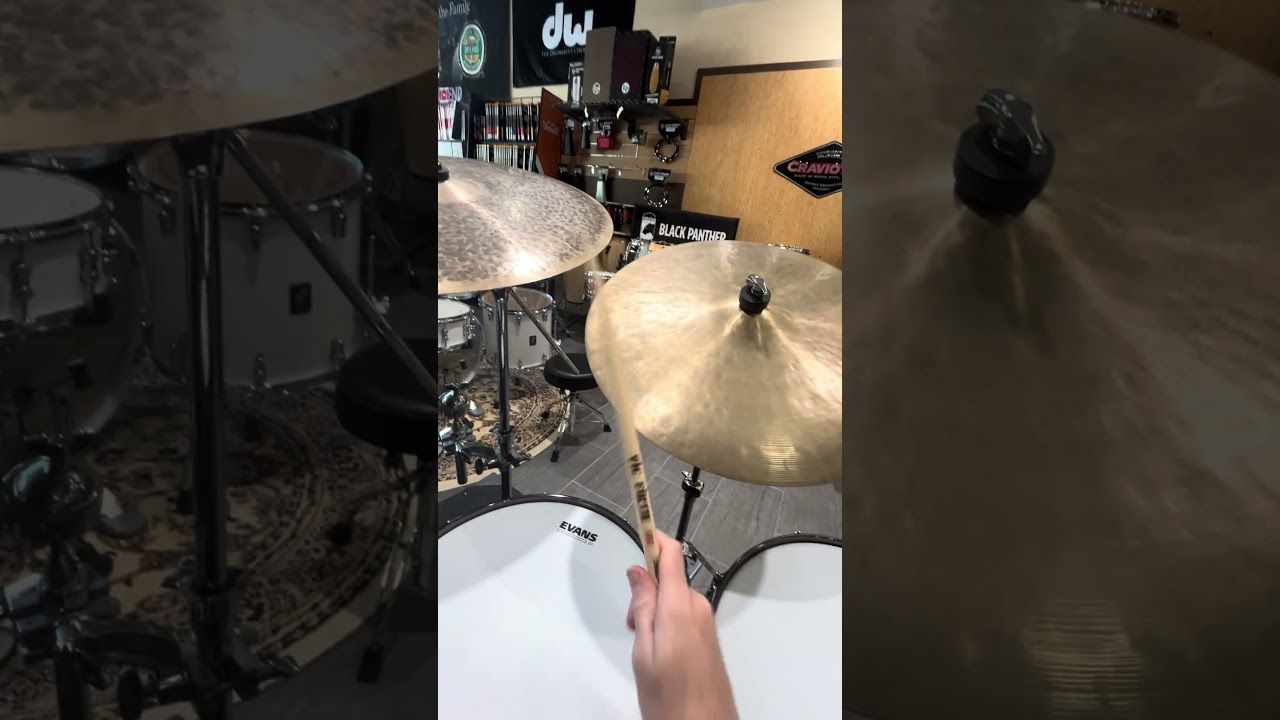 Used Zildjian K Istanbul &quot;New Stamp&quot; 70&#39;s 18&quot; Ride Med Hvy