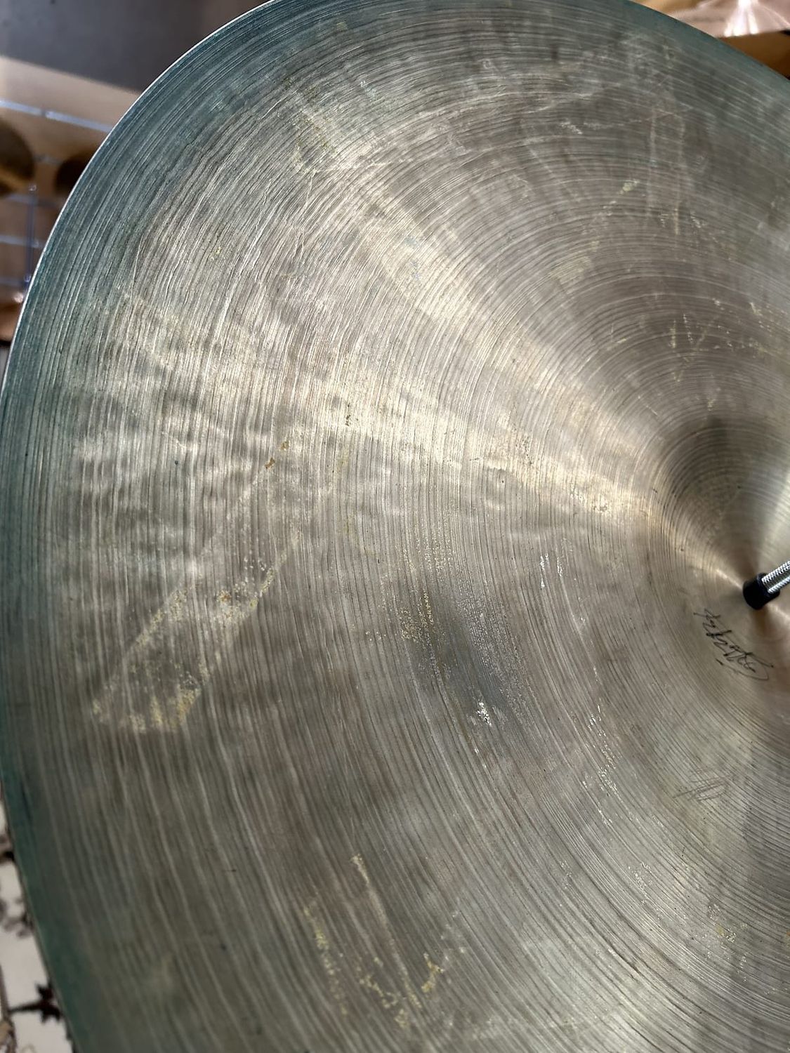 Used K Istanbul Zildjian 22&quot; Late Stamp  Medium Ride