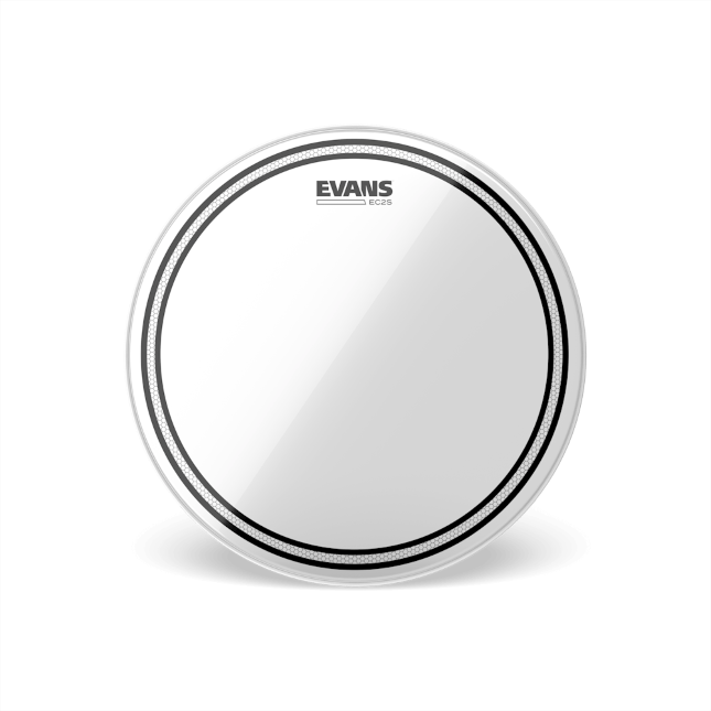 Evans EC2S Clear Drum Head, 18 Inch