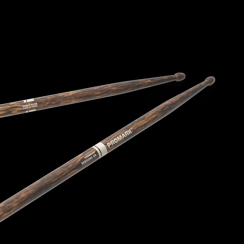 ProMark Rebound 5B FireGrain Hickory Drumstick, Acorn Wood Tip
