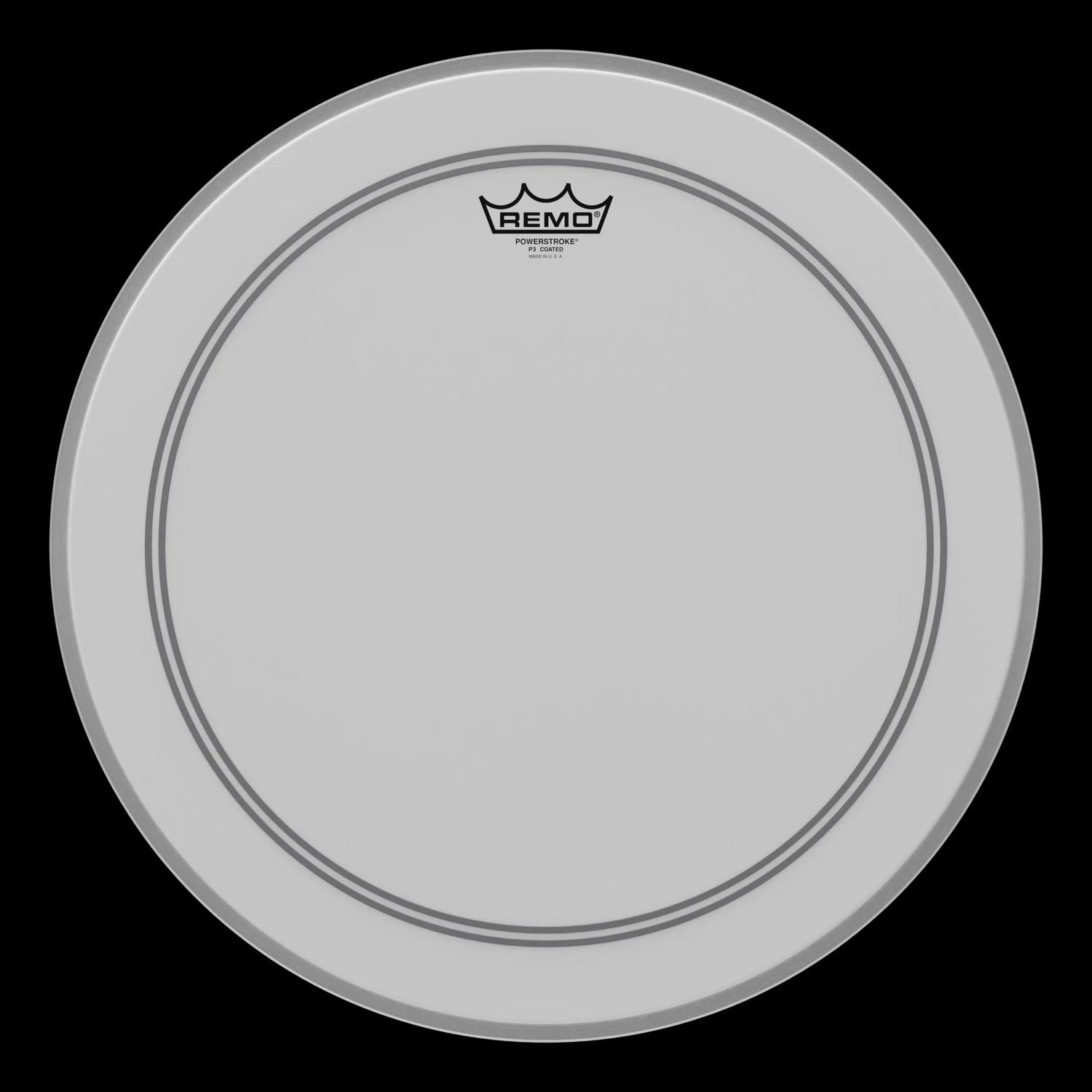 Bass, POWERSTROKE® 3, Coated, 24" Diameter, 2-1/2" Impact Patch