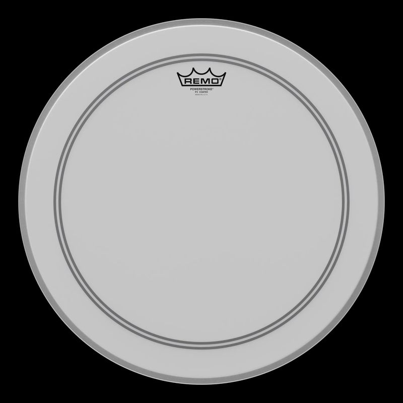 Bass, POWERSTROKE® 3, Coated, 24" Diameter, 2-1/2" Impact Patch