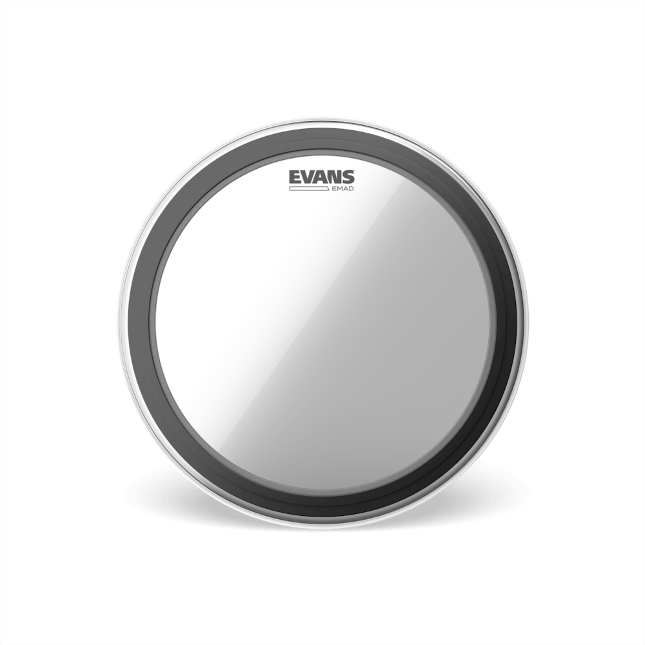 EVANS EMAD Clear Bass Batter Drumhead, 18 Inch