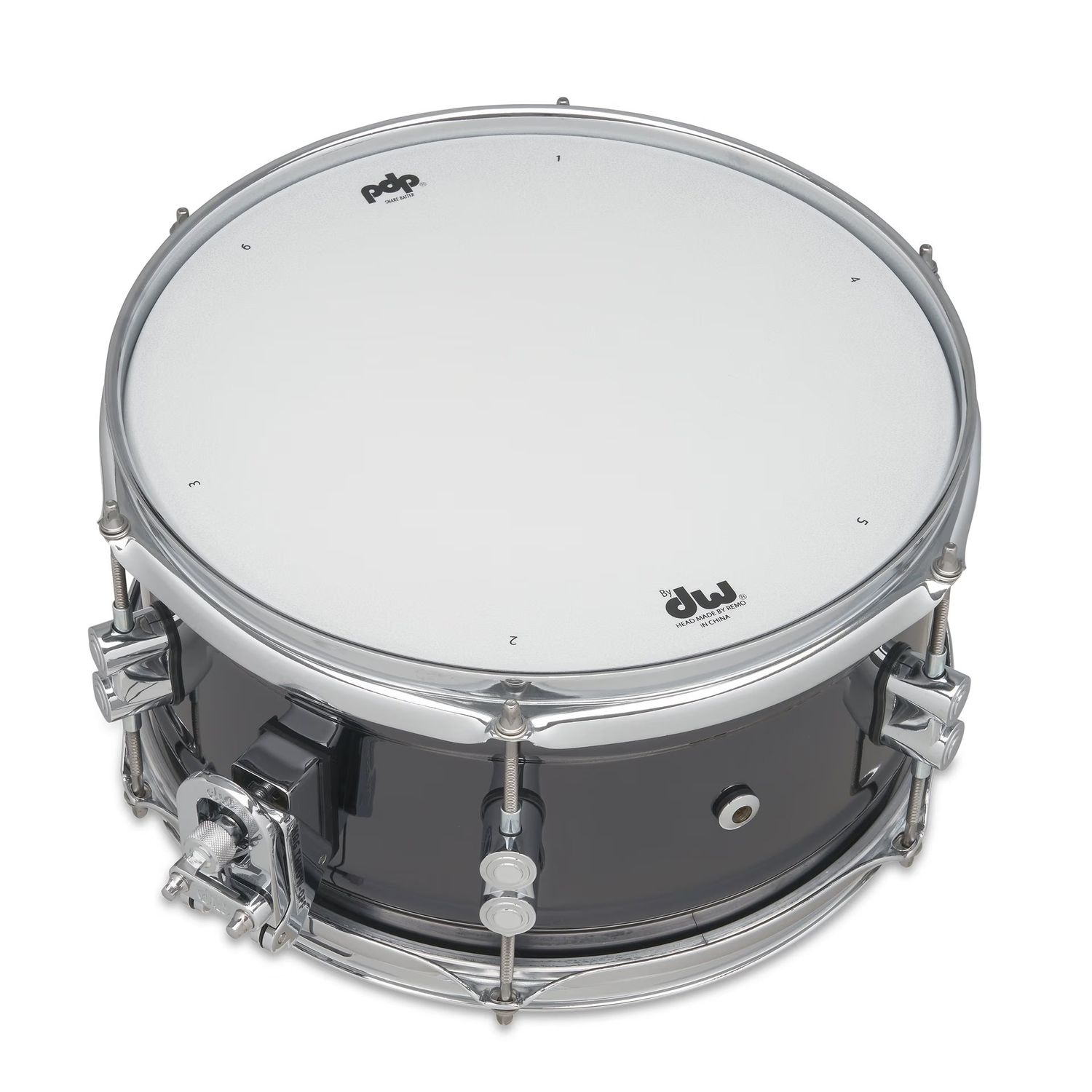6x12 1mm Black Nickel over Steel with Chrome Hardware