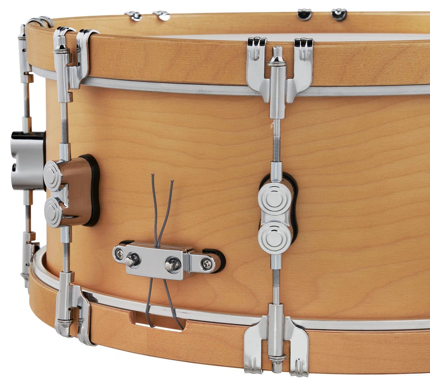 6.5x14 Concept Classic with Natural Finish/Natural Hoops &amp; Chrome Hardware