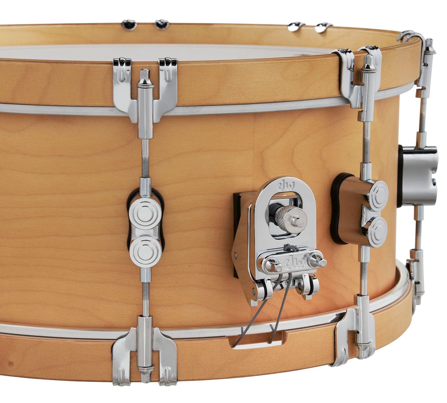 6.5x14 Concept Classic with Natural Finish/Natural Hoops &amp; Chrome Hardware